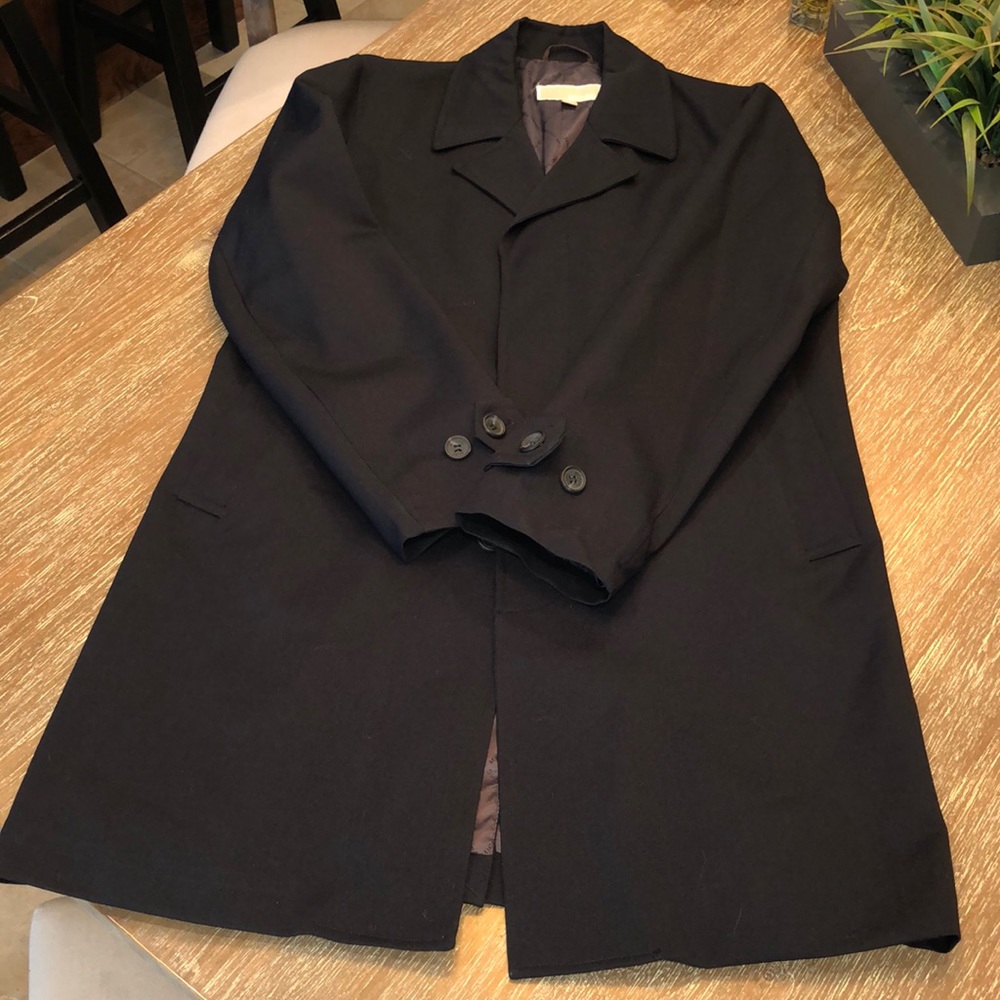 Men’s MK dress Pea Coat size Large